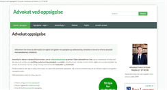 Desktop Screenshot of advokat-oppsigelse.com
